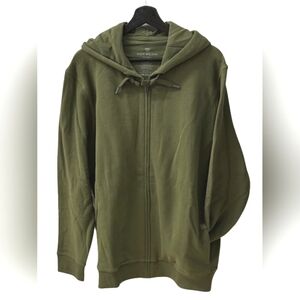 (NWOT) MACK WELDON ◇ Green Zip Up Hoodie - 2XL